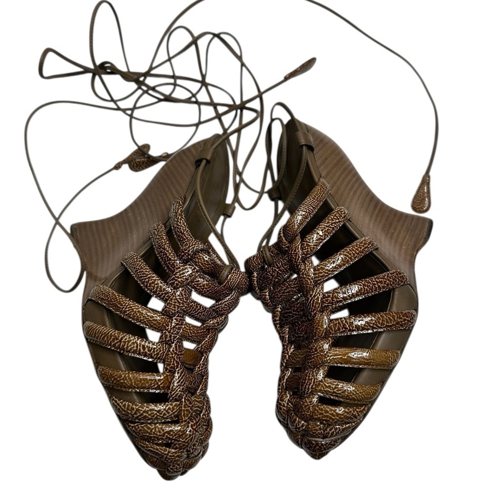 Bottega Veneta Brown Woven Women's Shoes size 6 - Picture 3 of 15